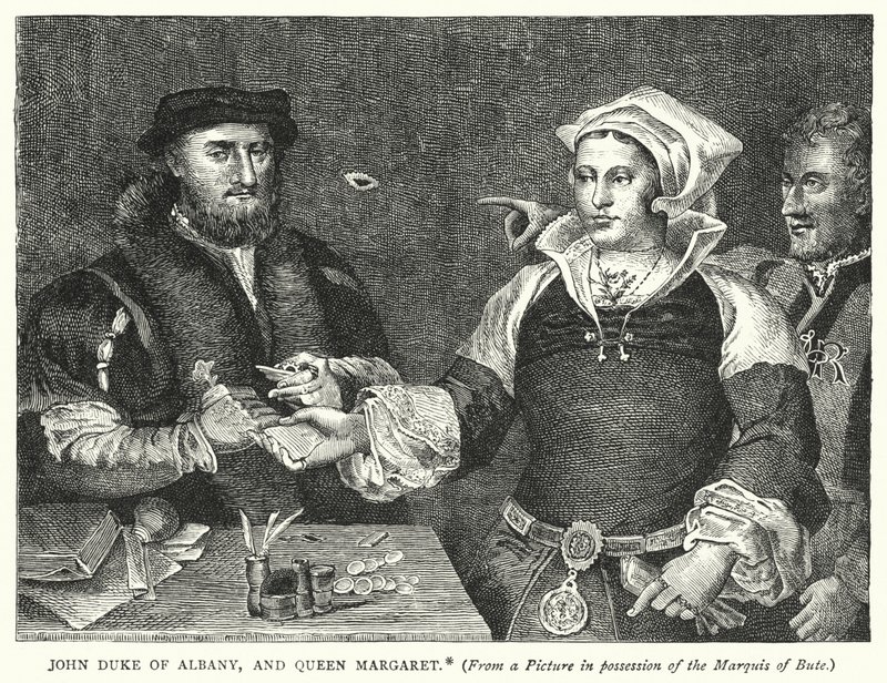 John Duca di Albany e Regina Margherita da English School