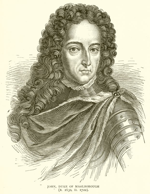 John, Duca di Marlborough (N. 1650, M. 1722) da English School