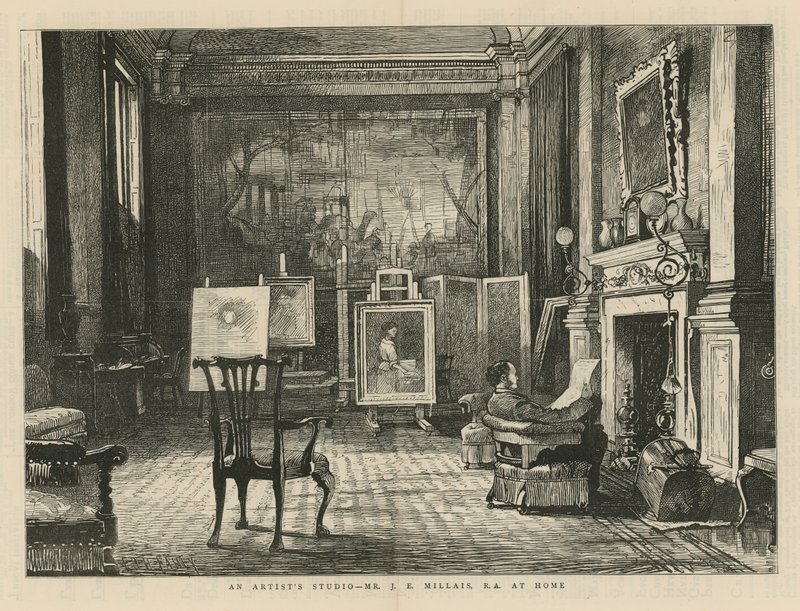 John Everett Millais a casa da English School