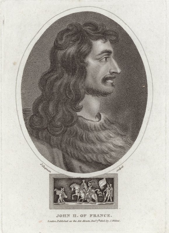 Giovanni II di Francia da English School