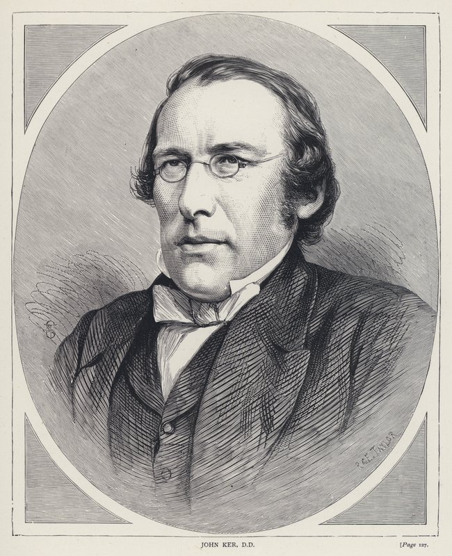 John Ker, DD (incisione) da English School