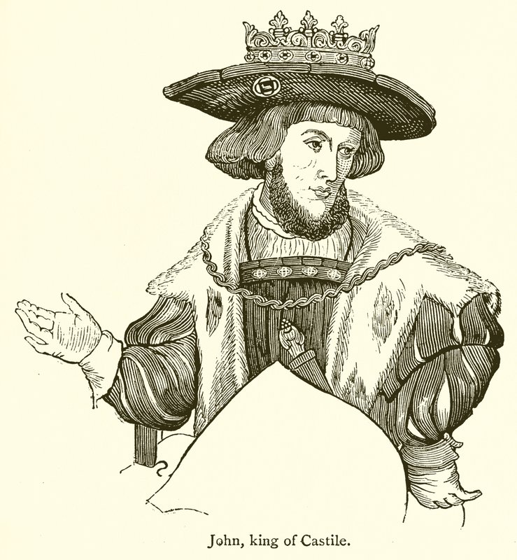 Giovanni, Re di Castiglia da English School