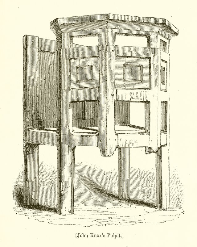 Pulpito di John Knox da English School