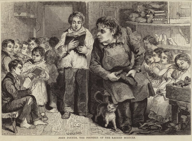 John Pounds, il fondatore delle scuole per poveri da English School