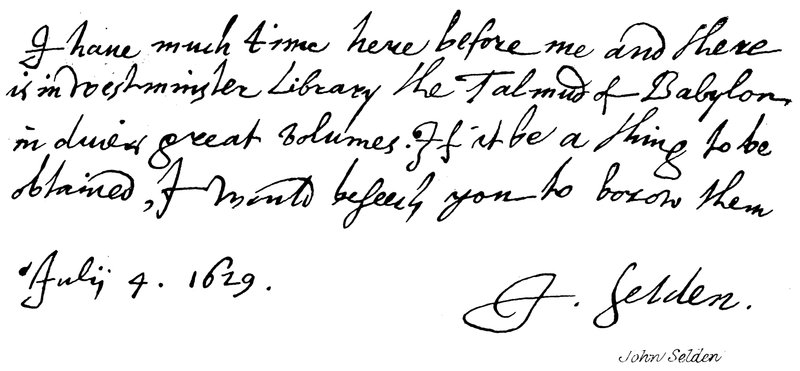 John Selden da English School