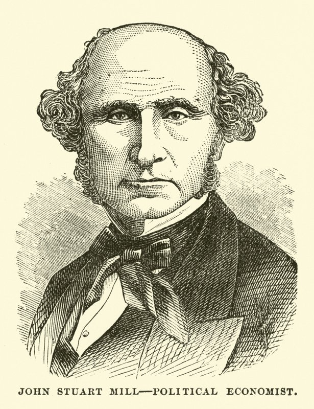 John Stuart Mill, Economista Politico da English School