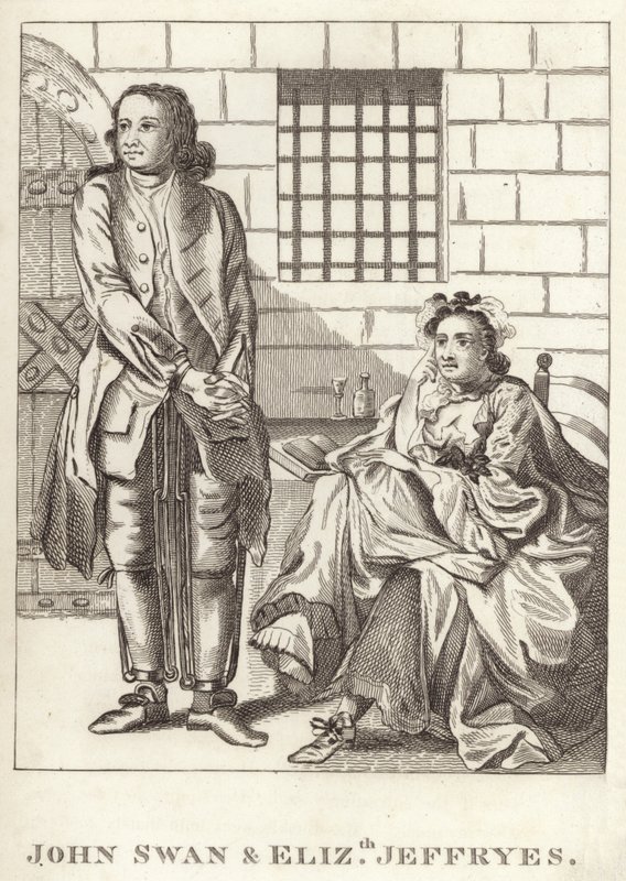 John Swan e Elizabeth Jeffryes da English School