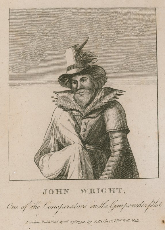 John Wright, uno dei cospiratori nella Congiura delle Polveri da English School