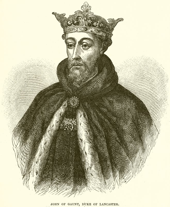 Giovanni di Gaunt, Duca di Lancaster da English School
