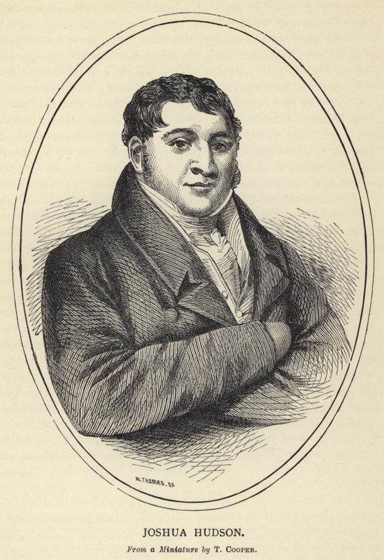 Joshua Hudson, da una miniatura di T Cooper da English School