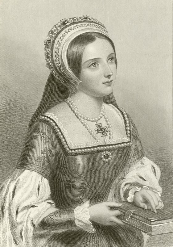 Caterina Parr, sesta moglie di re Enrico VIII da English School