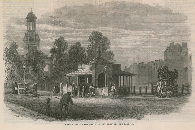 Kennington Turnpike Gate da English School