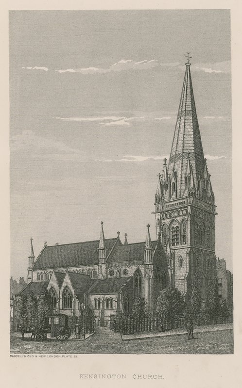 Chiesa di Kensington, Londra da English School