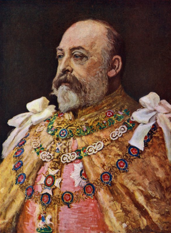 Re Edoardo VII da English School
