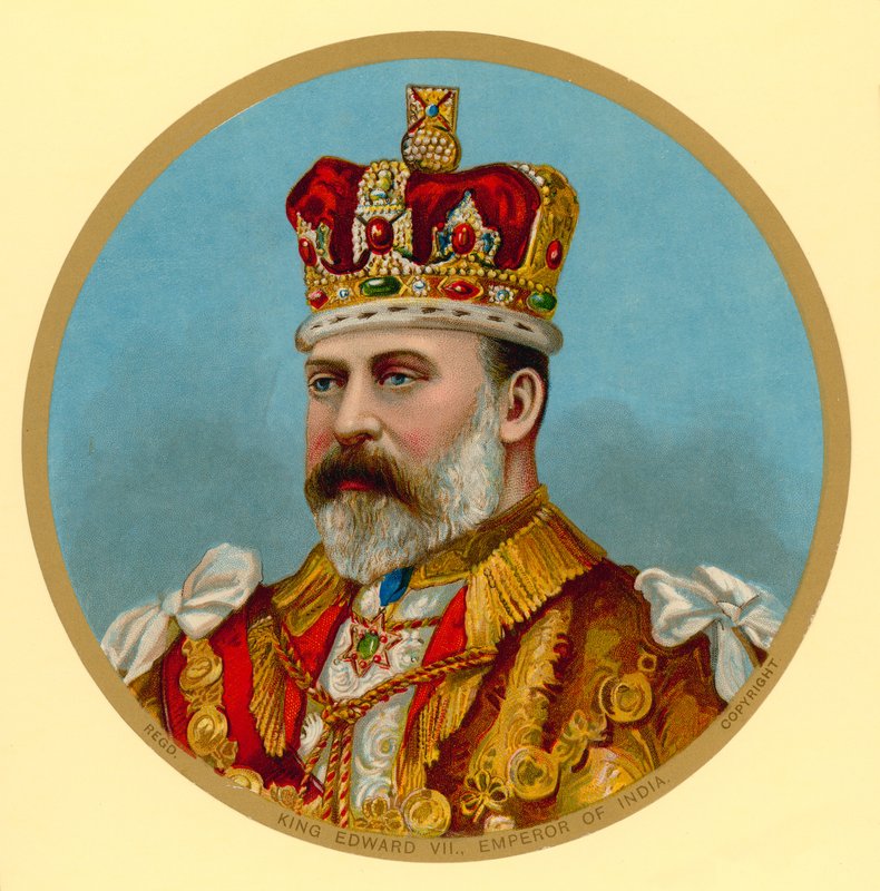 Re Edoardo VII da English School