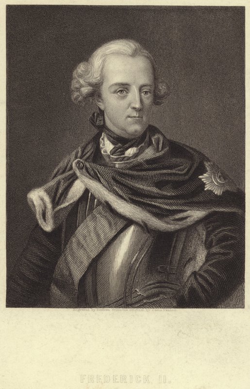 Re Federico II di Prussia da English School