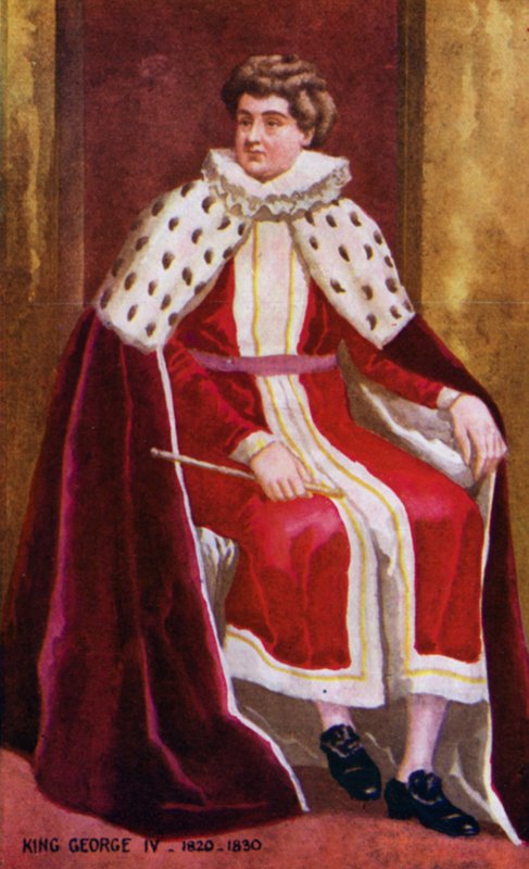 Re Giorgio IV da English School