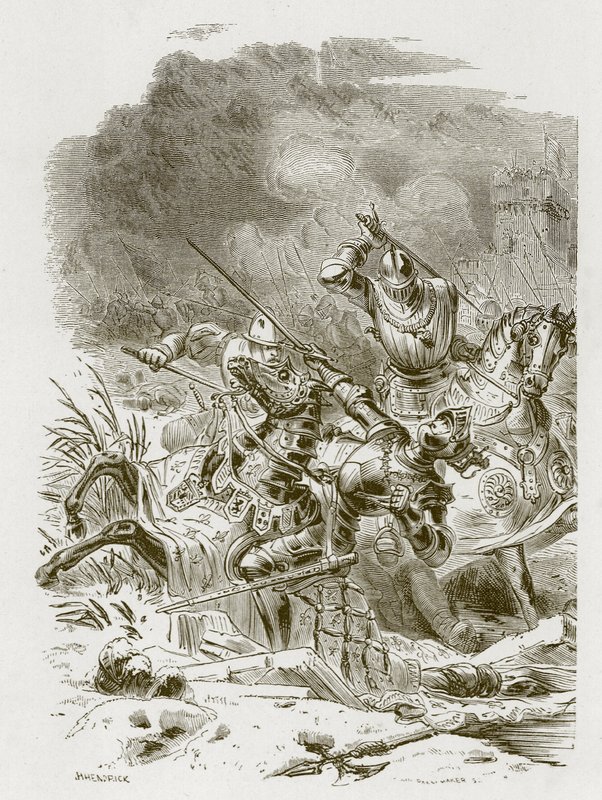 La conquista di Enrico V da English School