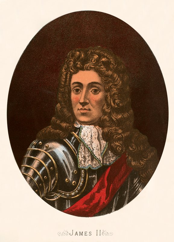 Re Giacomo II da English School