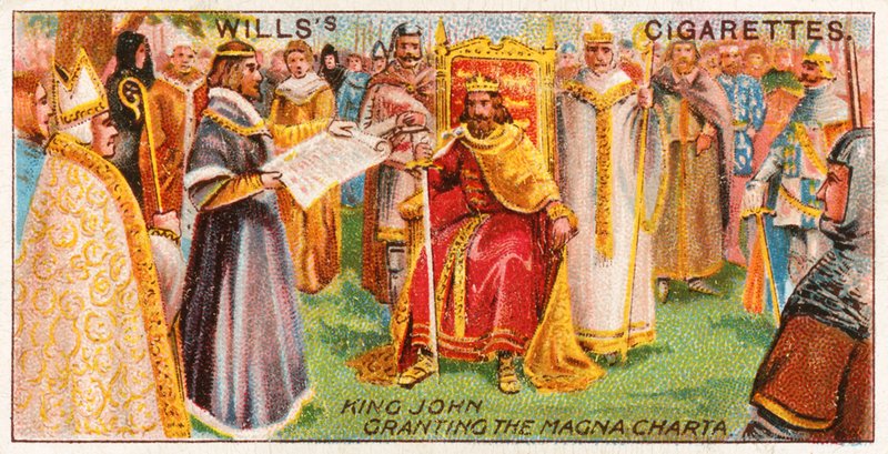Re Giovanni concede la Magna Carta da English School