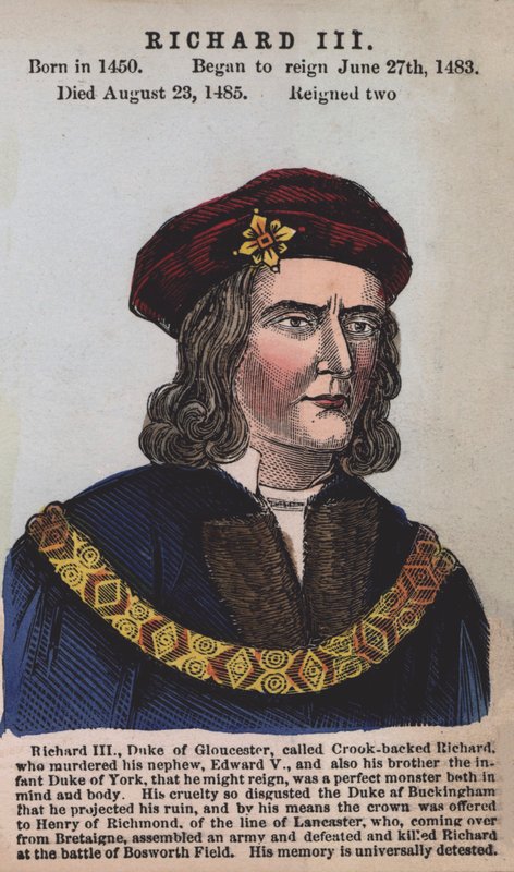 Re Riccardo III da English School