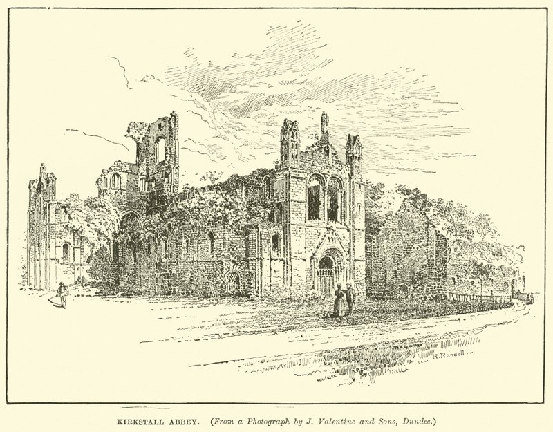 Abbazia di Kirkstall da English School