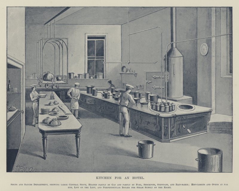 Cucina per un hotel da English School