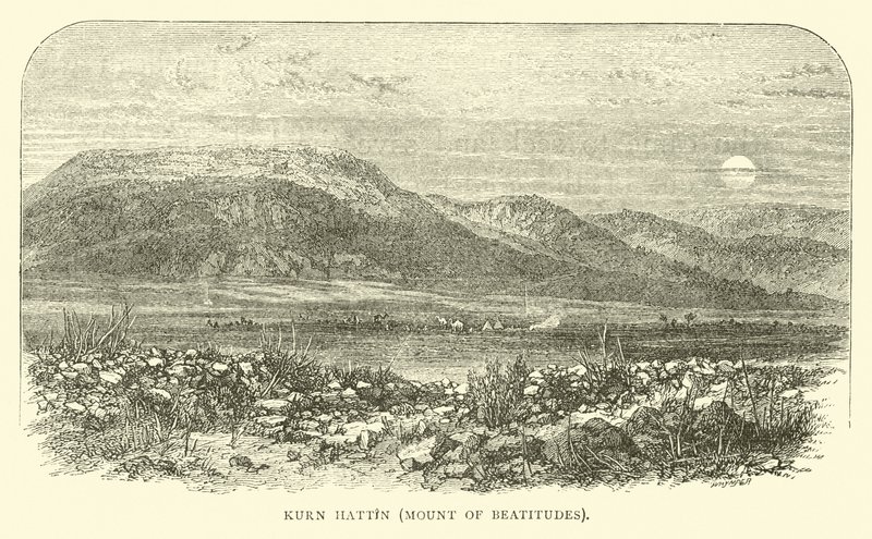 Kurn Hattin, Monte delle Beatitudini da English School
