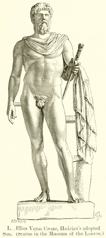 L. Elio Vero Cesare, figlio adottivo di Adriano da English School