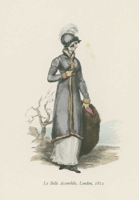 La Belle Assemblee, Londra, 1812 da English School
