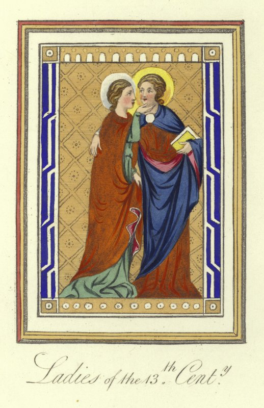 Signore del XIII secolo da English School