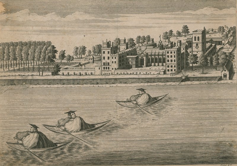 Palazzo di Lambeth, Londra da English School