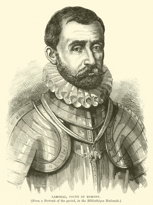 Lamoral, Conte di Egmont (incisione) da English School