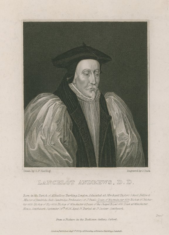 Lancelot Andrews, Decano di Westminster da English School