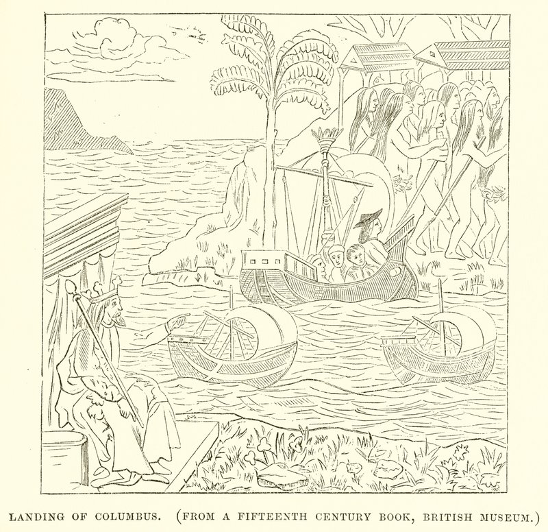 Sbarco di Colombo da English School
