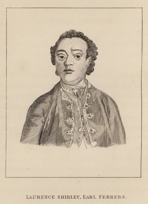 Laurence Shirley, conte Ferrers da English School