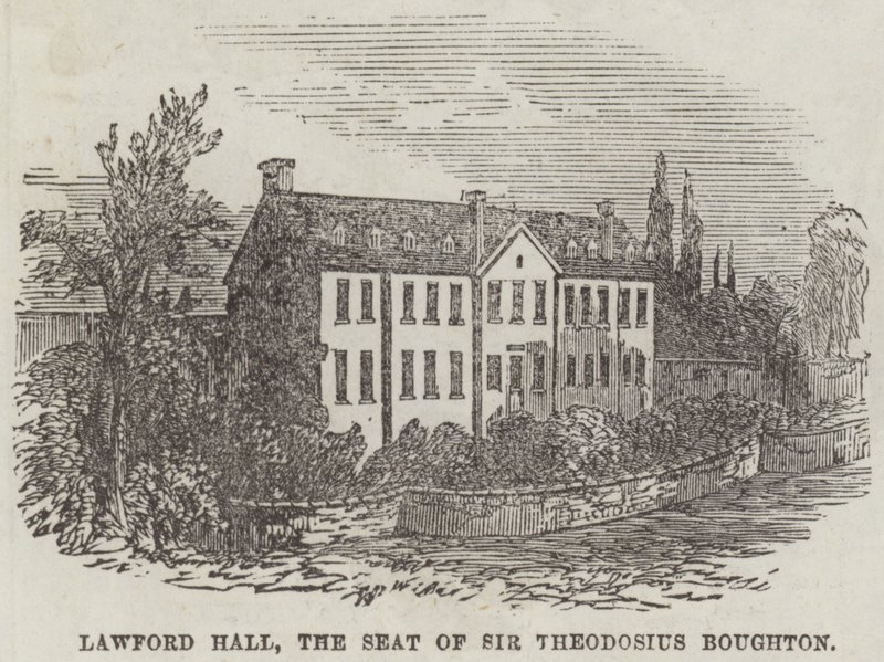 Lawford Hall, la Residenza di Sir Theodosius Boughton da English School