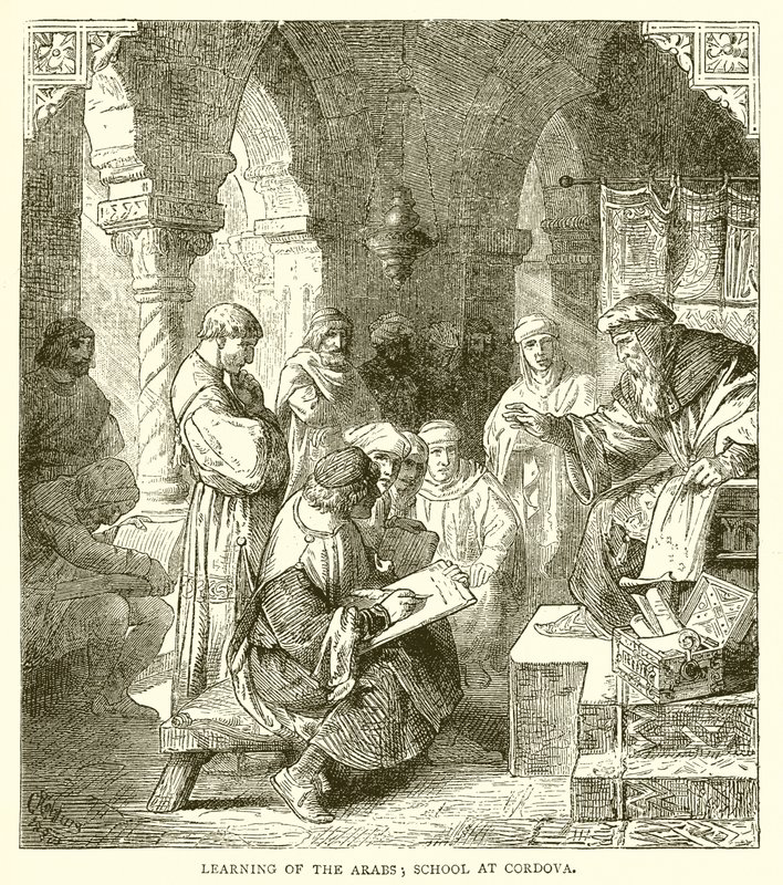 Apprendimento degli arabi; scuola a Cordova da English School