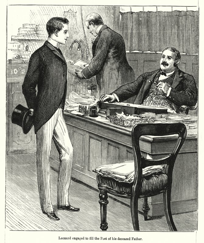 Leonard impegnato a ricoprire il posto del padre defunto da English School