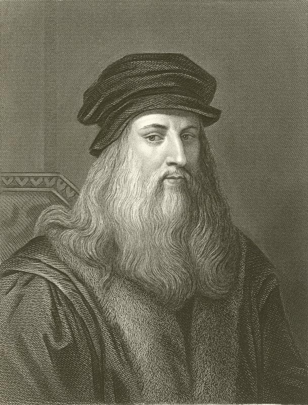 Leonardo Da Vinci da English School