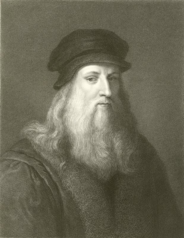Leonardo da Vinci da English School