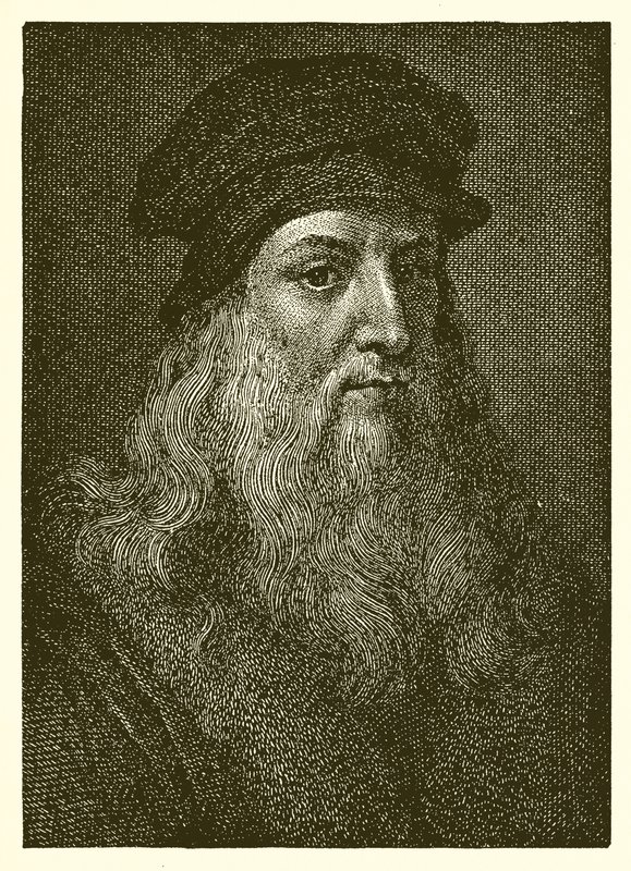 Leonardo da Vinci da English School
