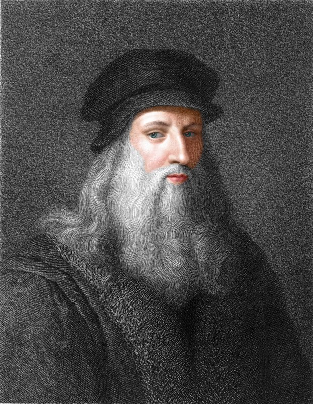 Leonardo da Vinci da English School