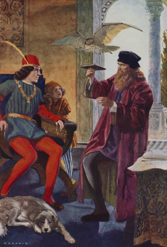 Leonardo guarda avanti da English School