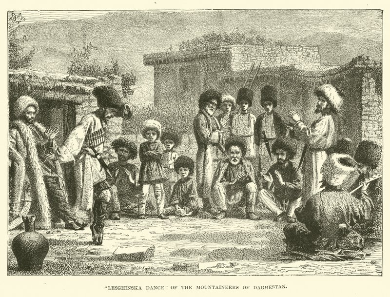 Danza Lesghinska dei montanari del Daghestan da English School