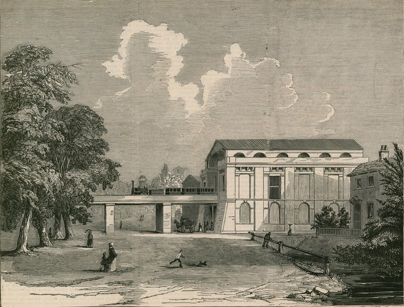 Stazione di Lewisham della North Kent Railway da English School