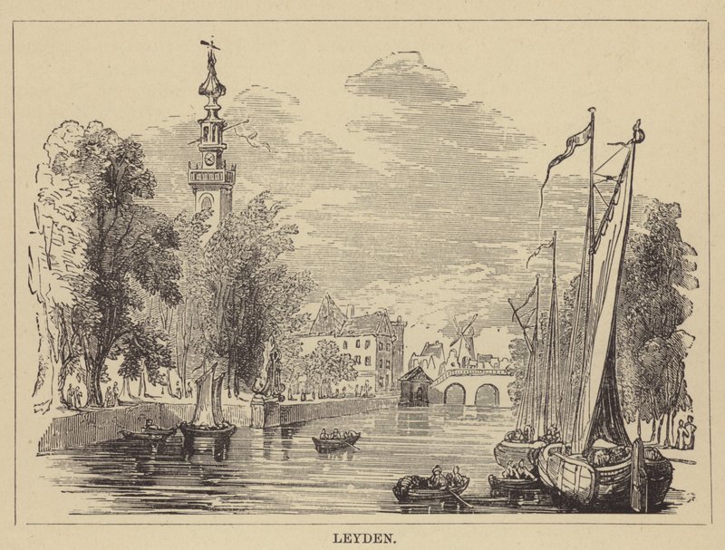 Leida (incisione) da English School