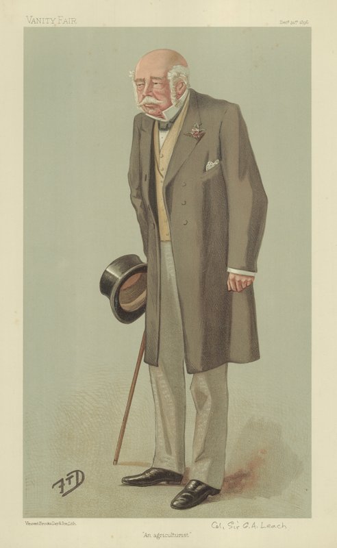 Tenente Colonnello Sir George Archibald Leach da English School
