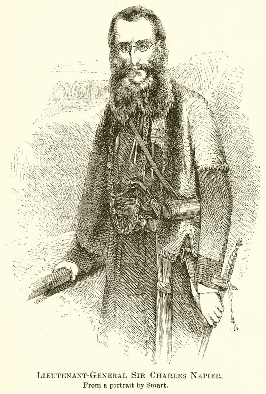Tenente Generale Sir Charles Napier da English School