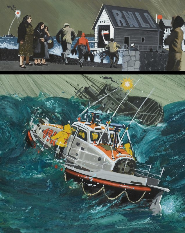 Scialuppa di salvataggio da English School